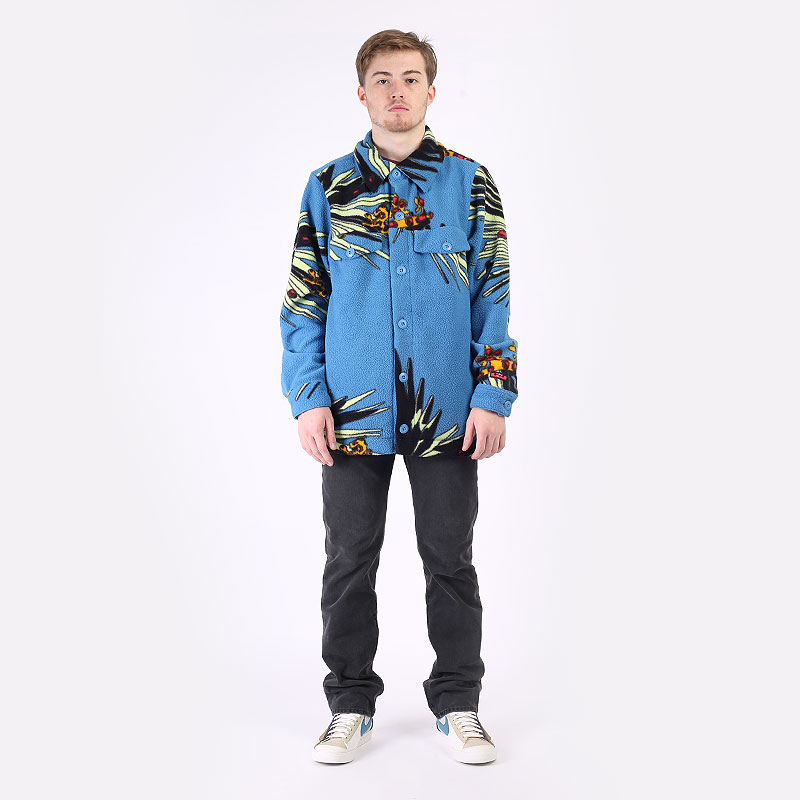 Мужская куртка Nike LeBron Sherpa Button-Down Jacket (DA6707-469)  - цена, описание, фото 7